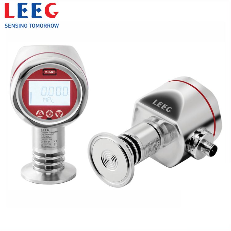 Sanitary Flush Diaphragm Silicon Pressure Sensor for Pharmacy and Food
