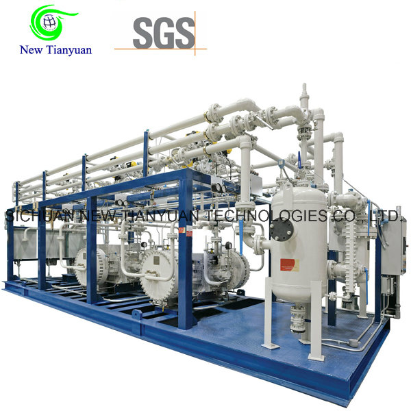 Borane Gas Diaphragm Compressor for Pressure Boosting for Chemical Plant